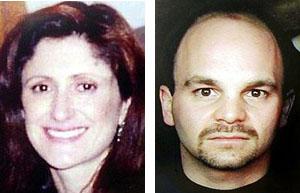 Undated photos of Jeanine Sanchez Harms of Los Gatos and Maurice Xavier Nasmeh of San Jose. Nasmeh was arrested Dec. 16, 2004, in connection with the 2001 disappearance of Harms.